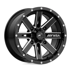 MSA Offroad Wheels – M41 BOXER – Black – 14″x7″ 10mm – Summer Wheels – M41-04737